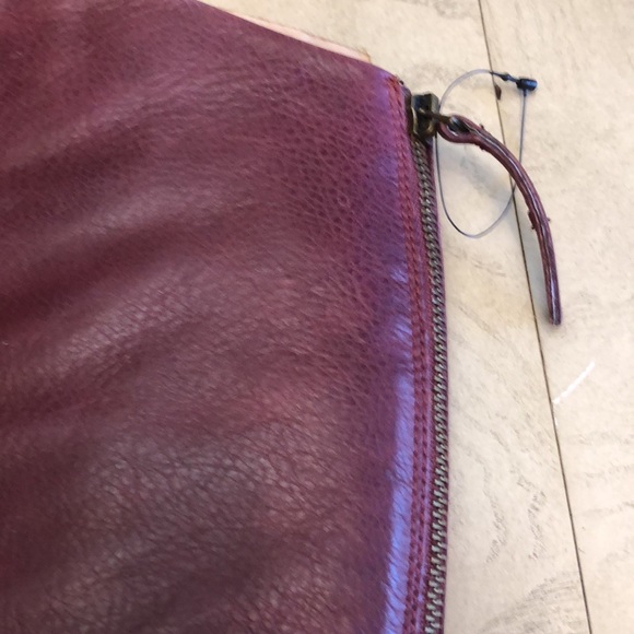 FRANCO SARTO Meyer Leather Tall Roding Boots Size 7.5 W Bordeaux $250 - Picture 10 of 16